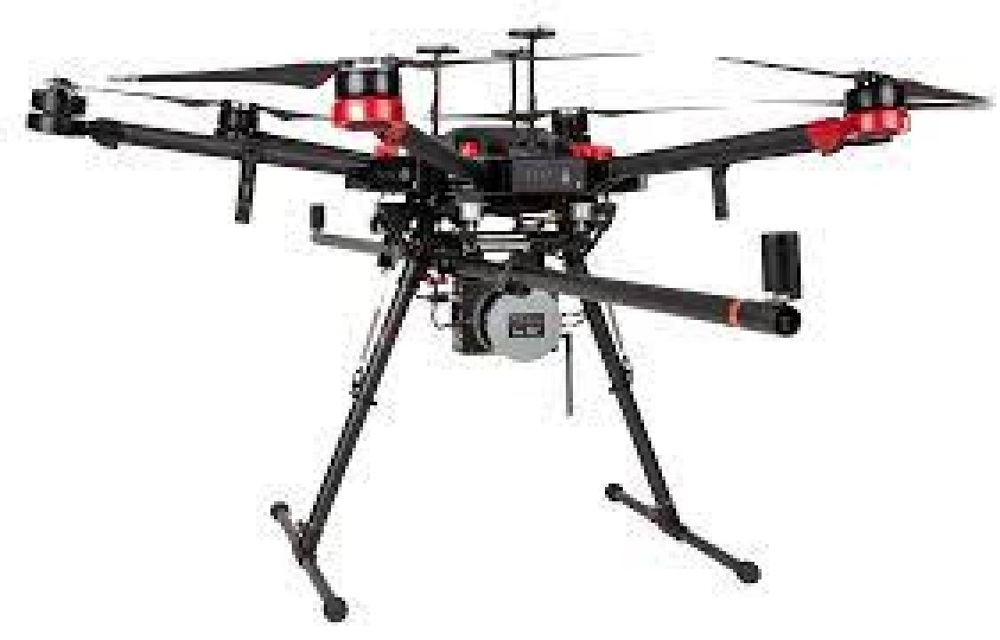DJI Matrice 600 with Geodetics LiDAR