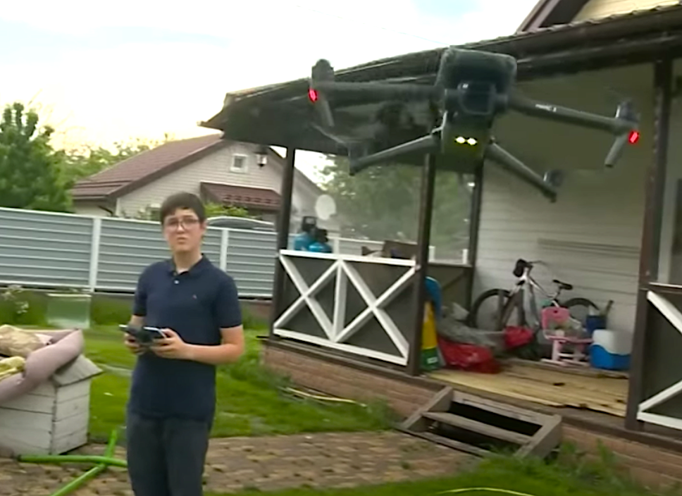 Hero of Kyiv is 15-Year-Old Drone Pilot