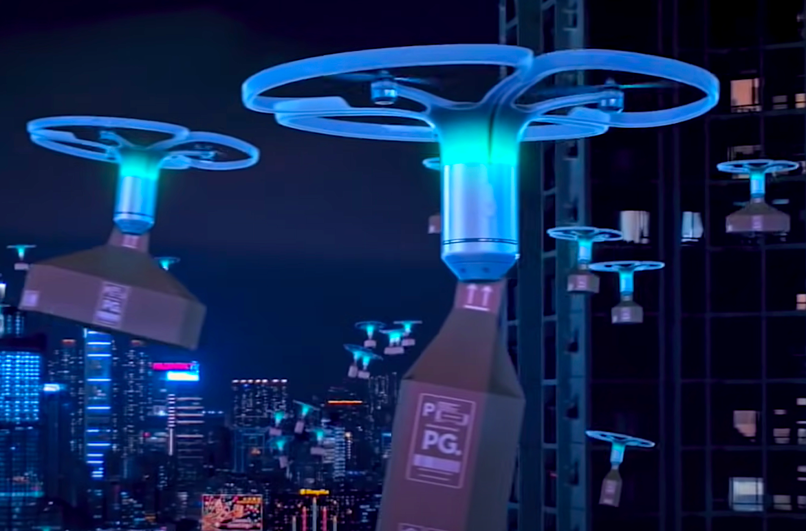 Drone Deliveries Bring Huge Carbon Savings