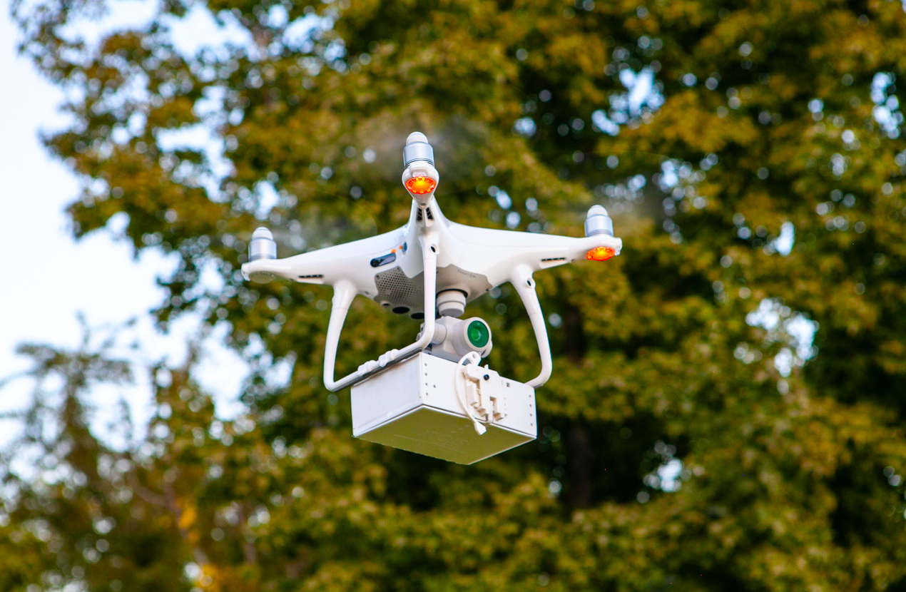 Stork Plate Revolutionizes Drone Delivery