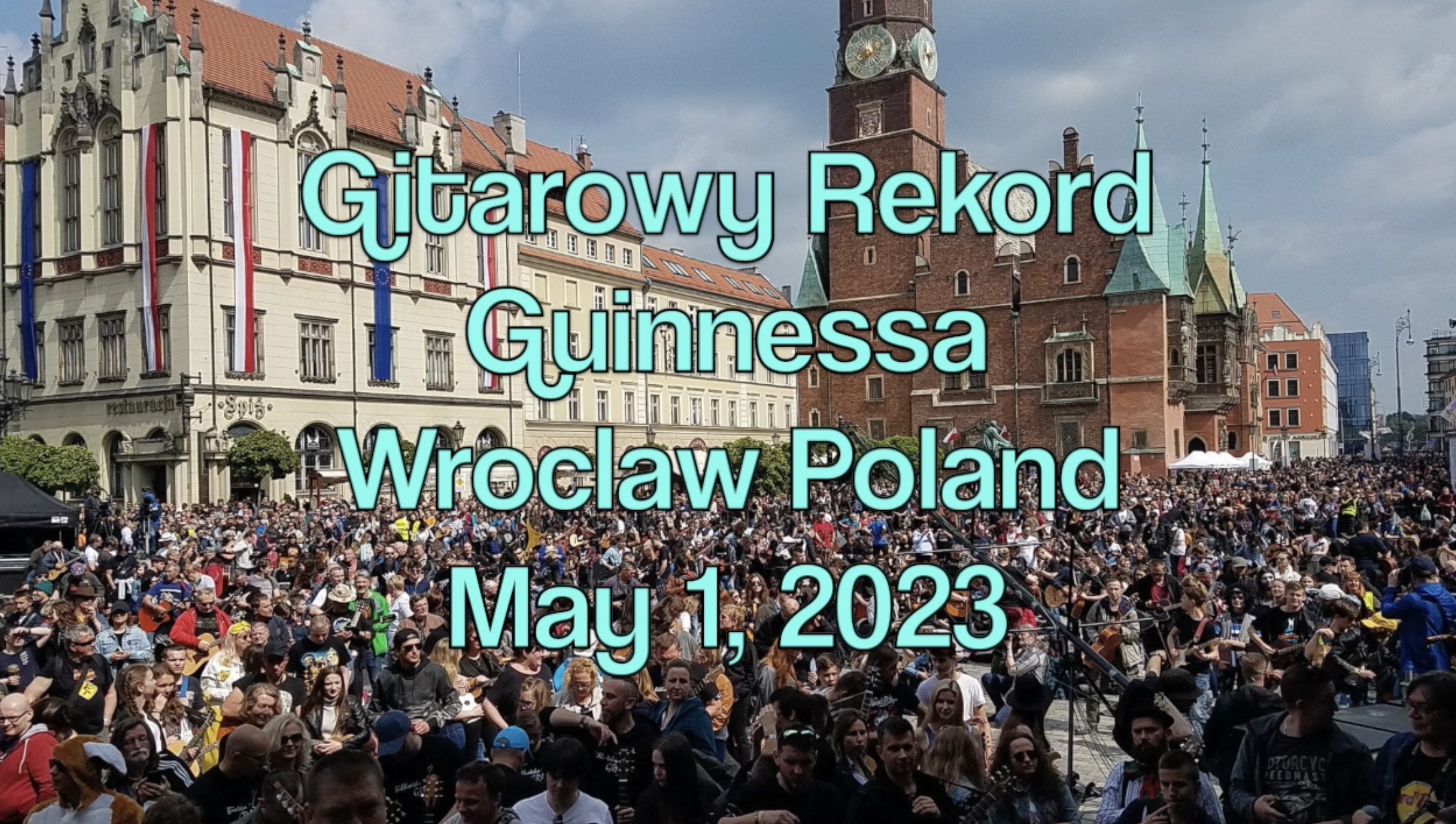 The Droning Company Editor Celebrates Guitar in Wroclaw Poland