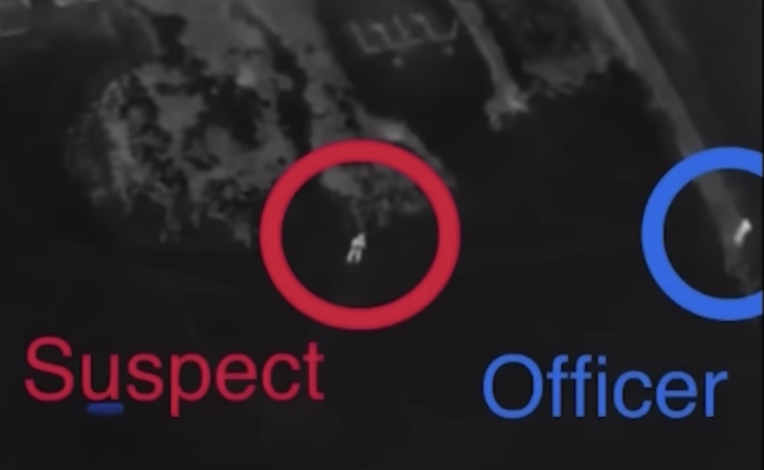 Police Drone Uses Infrared Camera to Track suspect