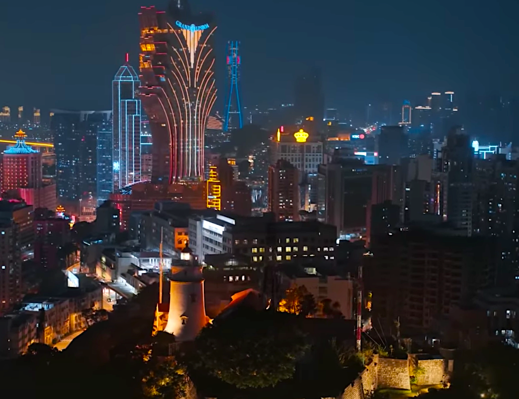 DJI Inspire 3 Captures Blade-Runner-Style Views of Nighttime Macao