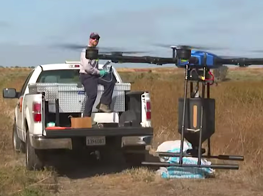 Mosquito-killing drone fights disease in Southern California