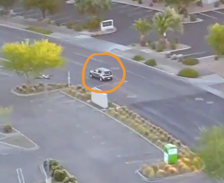 Drone tracks down joyriding teens