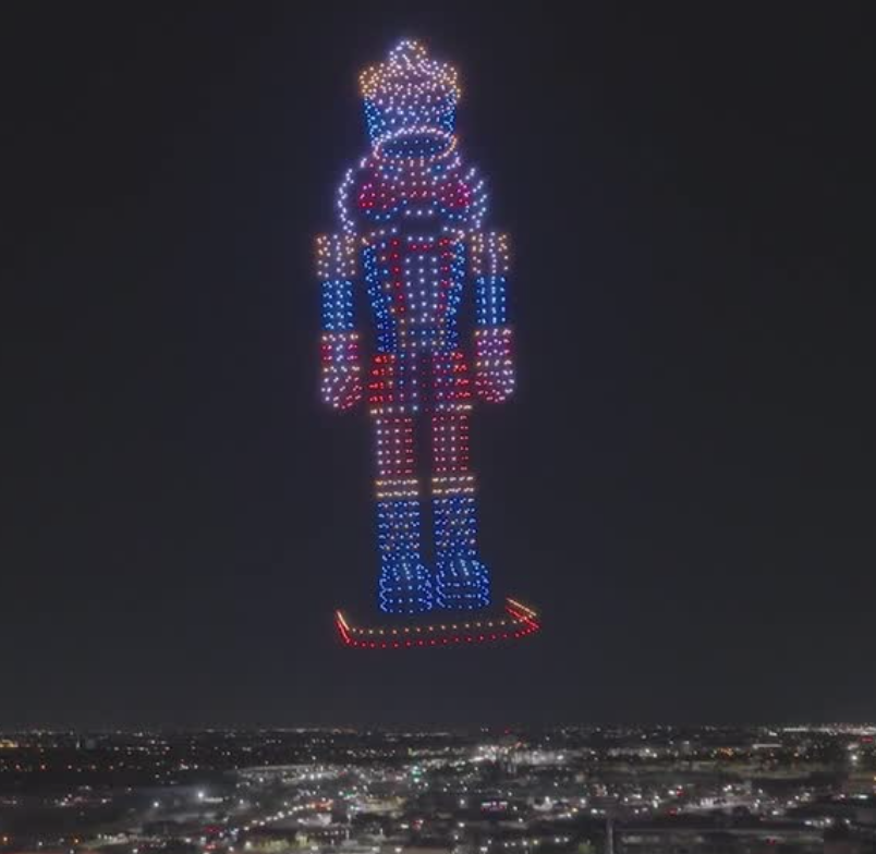 Texas drone show breaks two world records