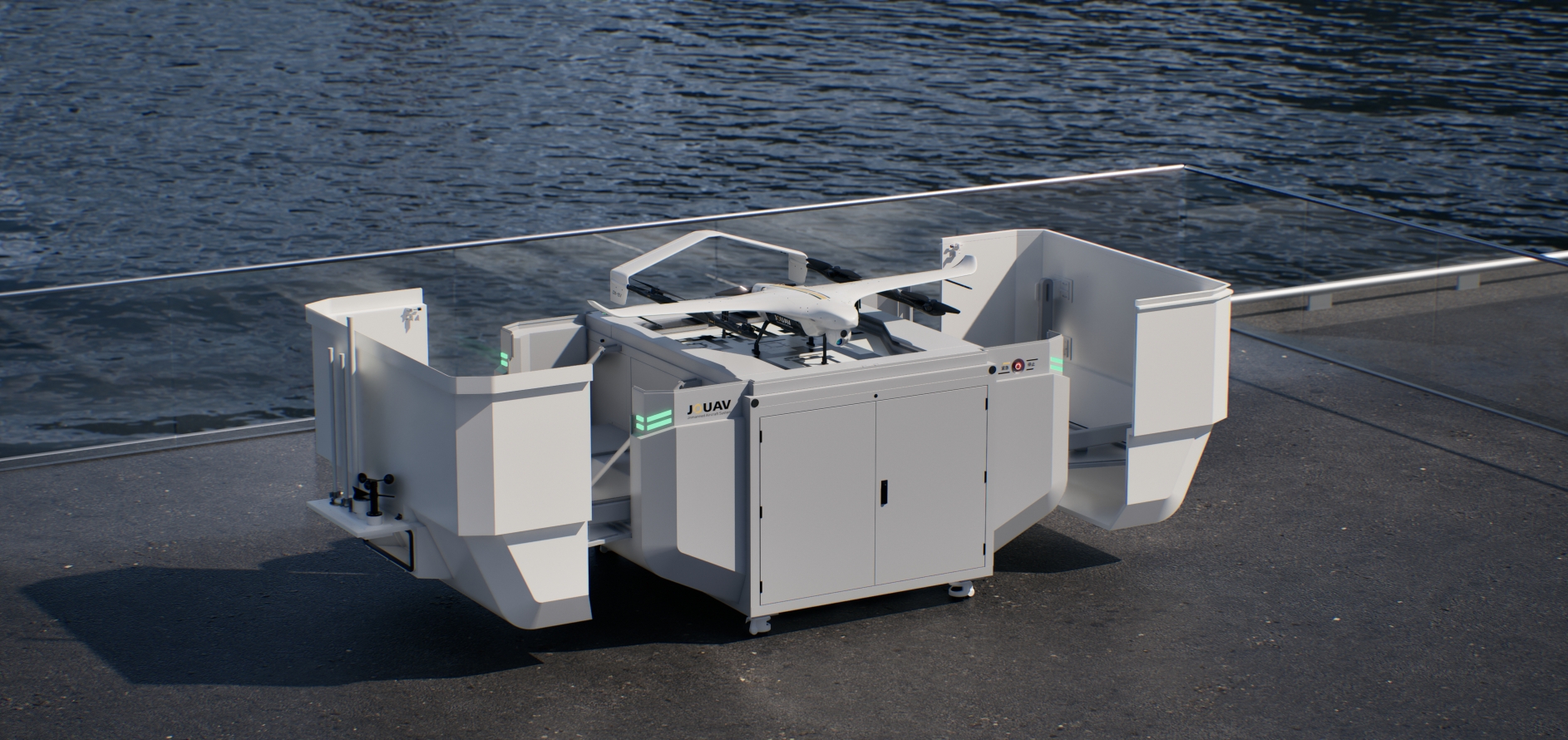 JOUAV Unveils Next-Gen Drone Hangar at UAS EXPO 2025