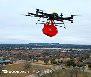 DoorDash and Flytrex Debut Drone Delivery