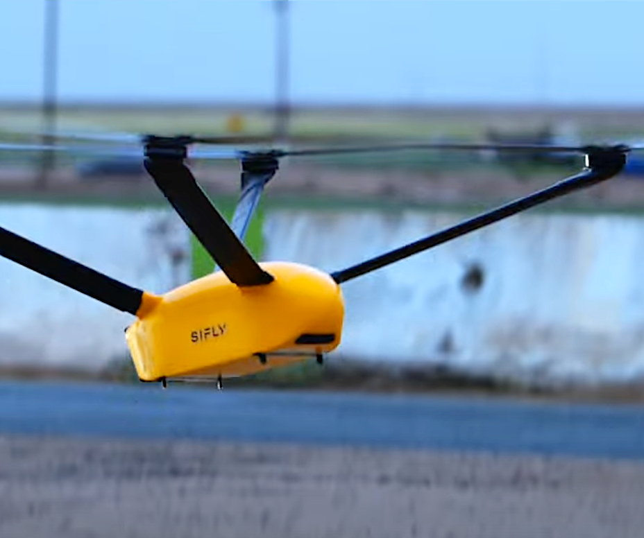 SiFly Drone Sets Guinness World Record