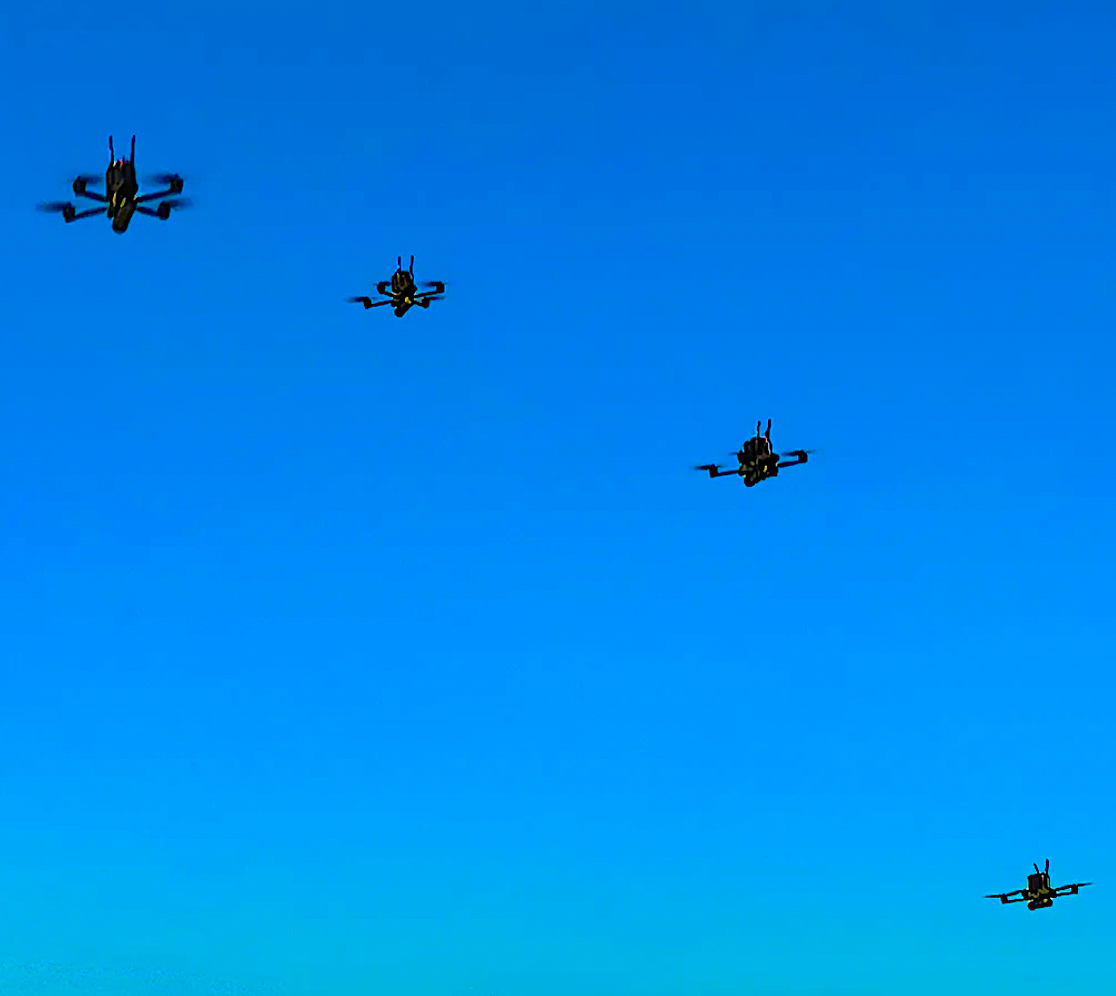 Auterion Performs World’s First Multi-Manufacturer Swarm Strike