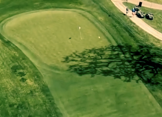 Drones Follow the Ball on PGA Golf Tour
