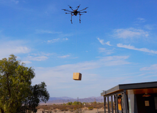 New A2Z Drone Delivery RDS2 Winch Can Carry Any Box Up to 22 Pounds