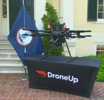 DroneUp Brings the Energy to Red Bull Rampage Mountain Bikers