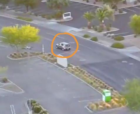 Drone tracks down joyriding teens