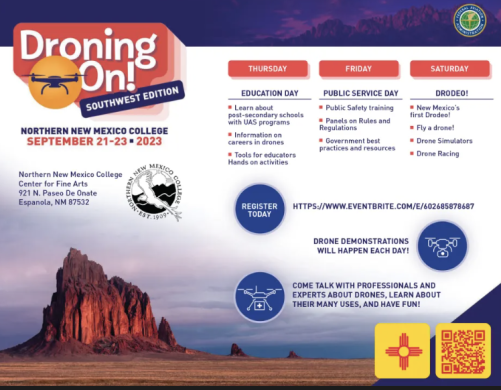 FAA Drone Show to Land at Northern New Mexico College