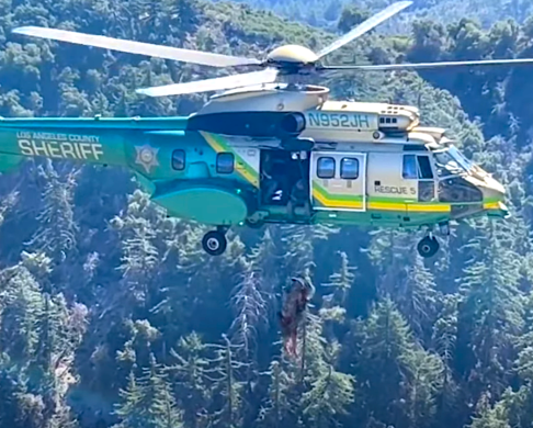 Drone Helps Rescue Missing Man in Angeles National Forest