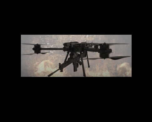 Warrior Drones with Machine Guns May Be "Real" Terminators