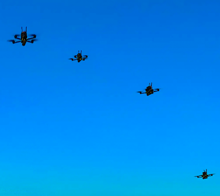 Auterion Performs World’s First Multi-Manufacturer Swarm Strike